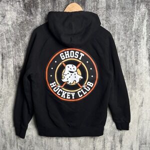 Ghost Lifestyle Hoodie Sweatshirt Small S Black Hockey Club Hooded Pullover